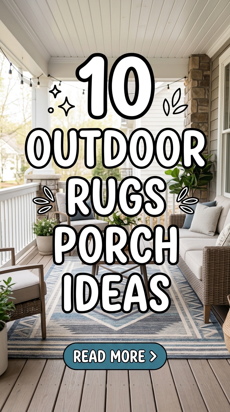 10 Outdoor Rugs Porch Ideas