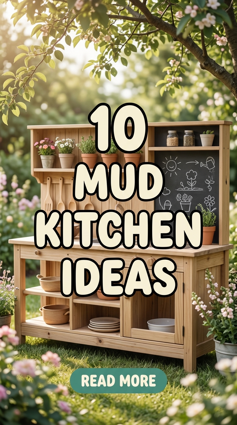 10 Mud Kitchen Ideas