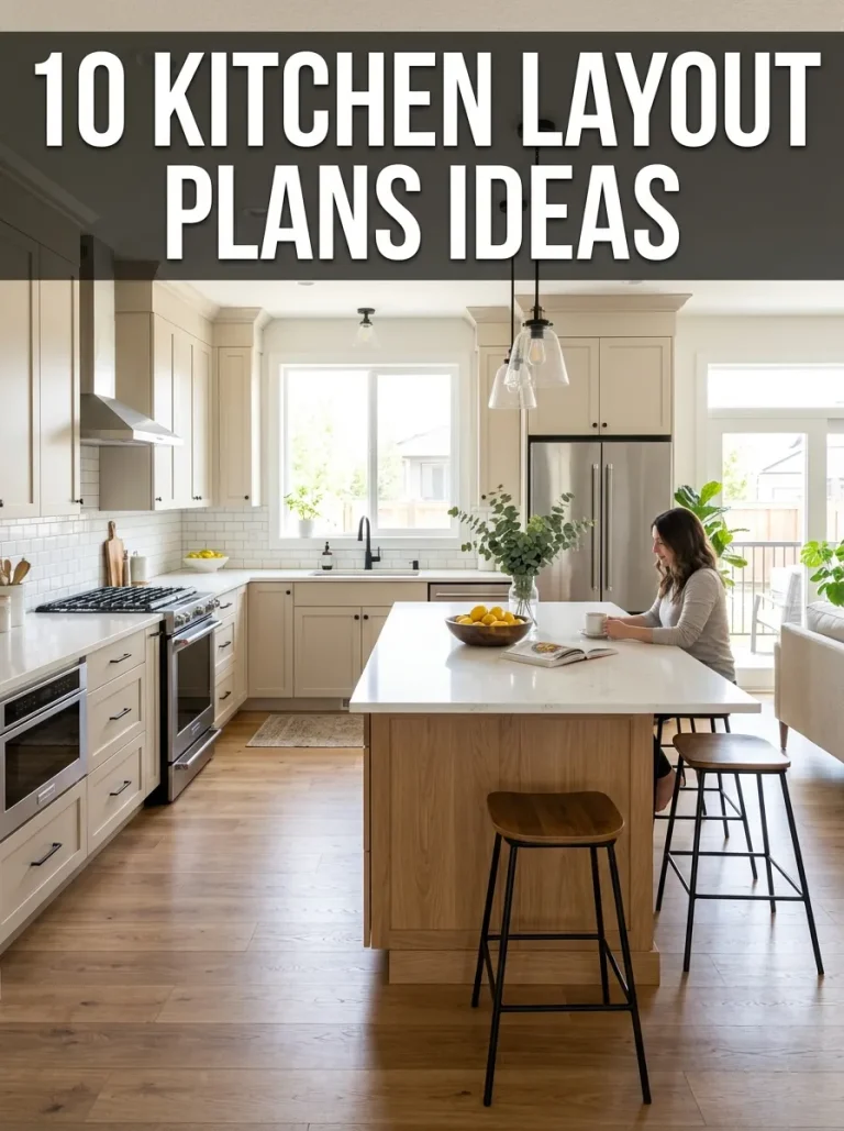 10 Kitchen Layout Plans Ideas
