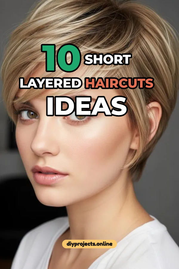10 Short Layered Haircuts Ideas
