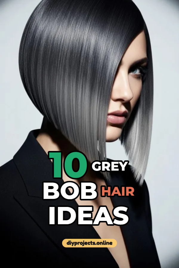 10 Grey Bob Hair Ideas