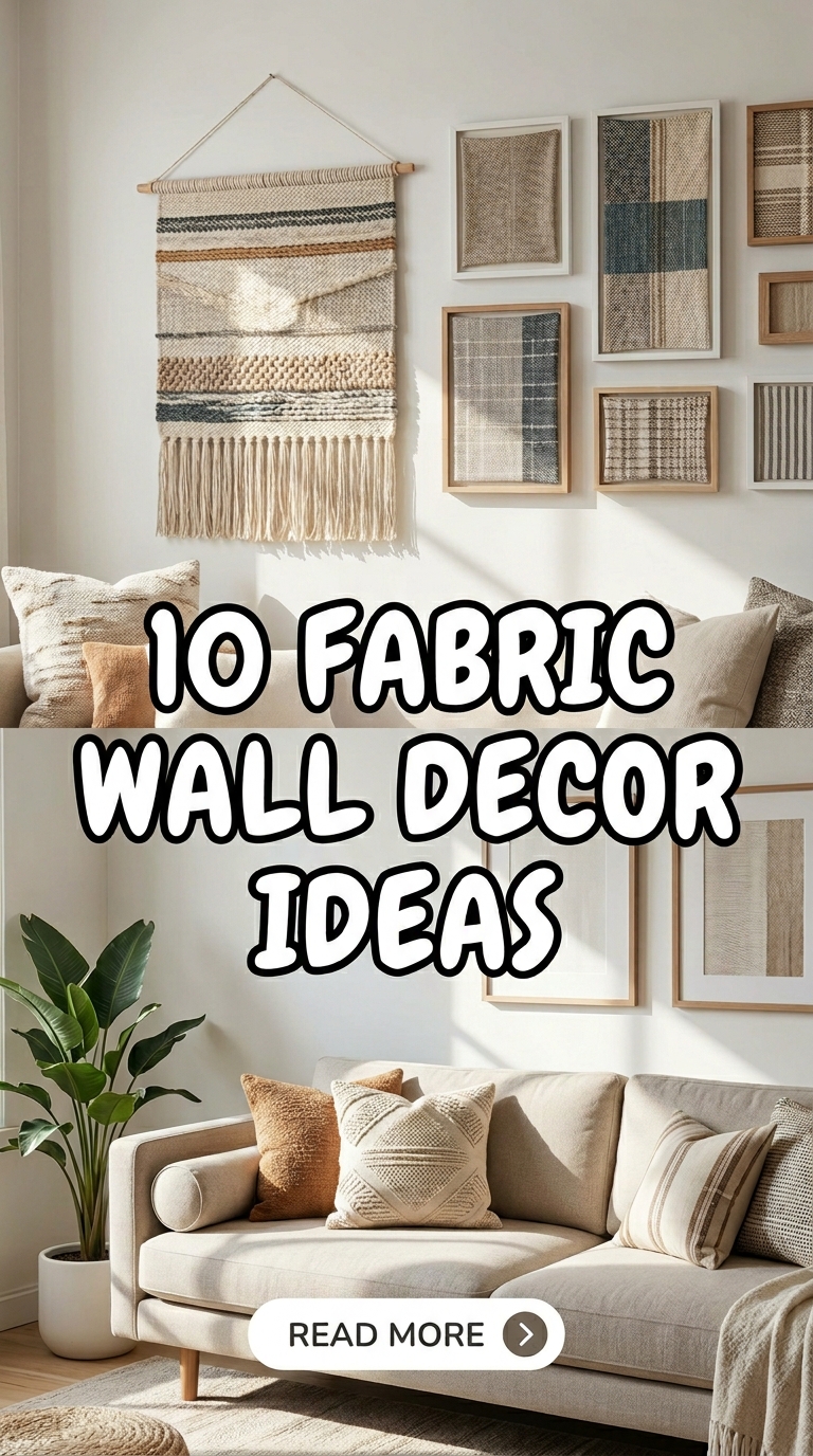 10 Fabric Wall Decor Ideas
