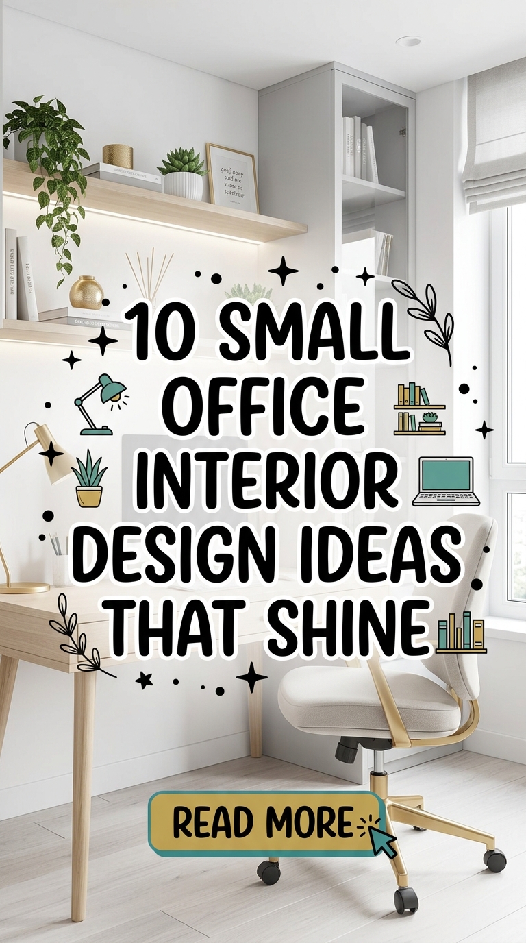 10 Small Office Interior Design Ideas That Shine