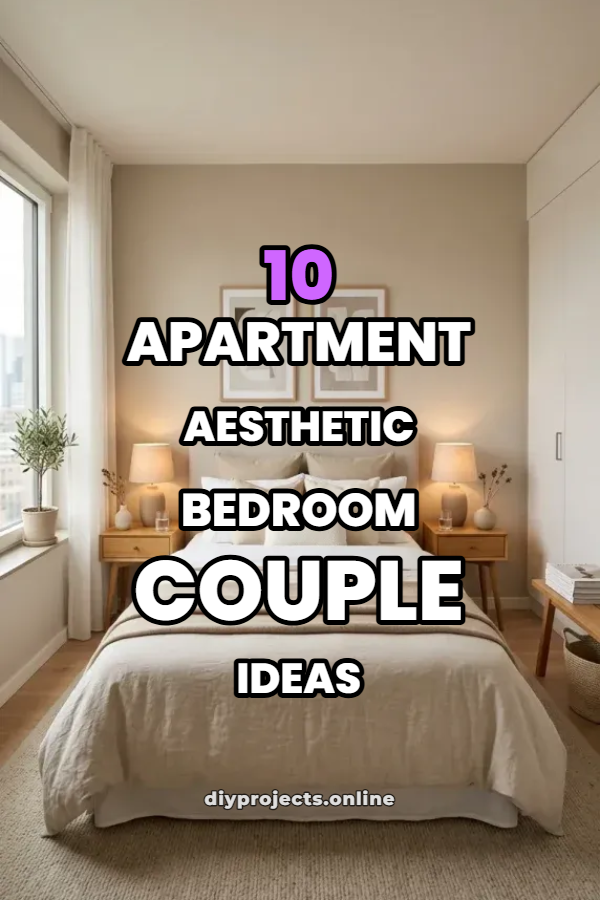 10 Apartment Aesthetic Bedroom Couple Ideas