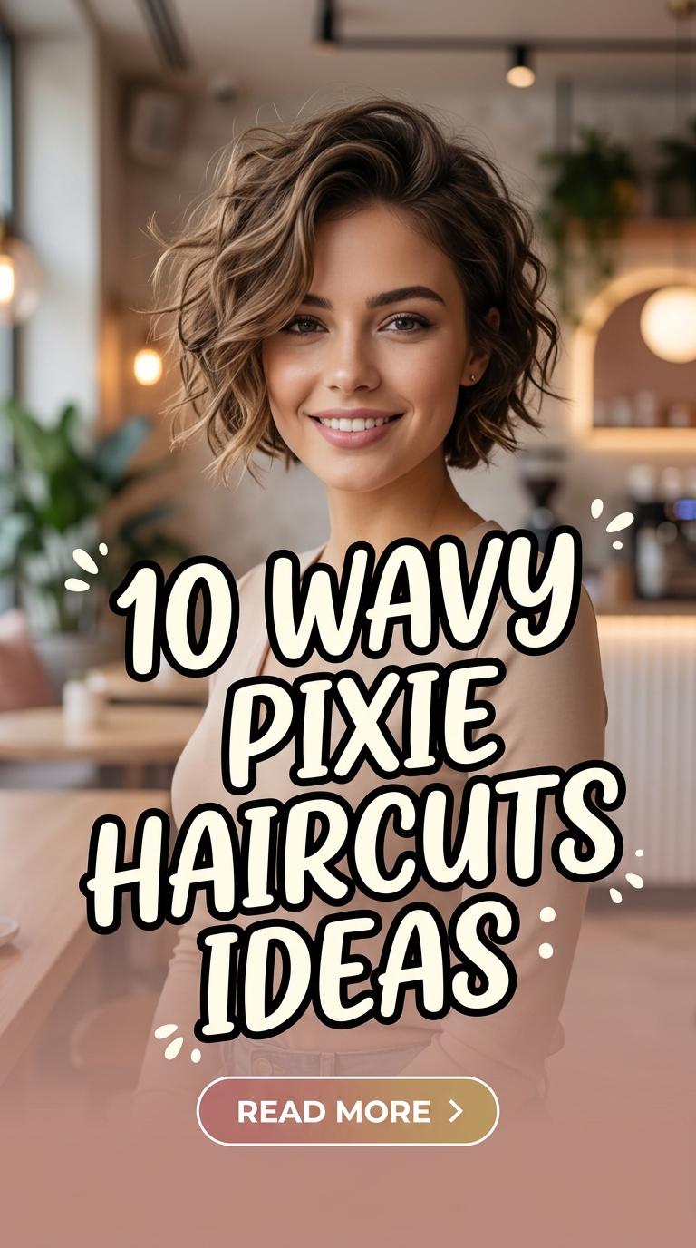 10 Wavy Pixie Haircuts Ideas