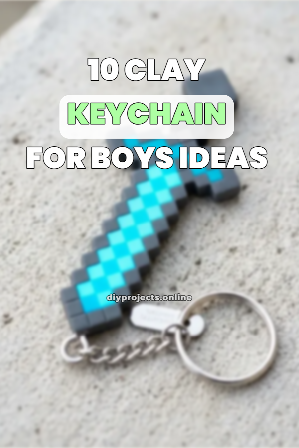 10 Clay Keychain For Boys Ideas
