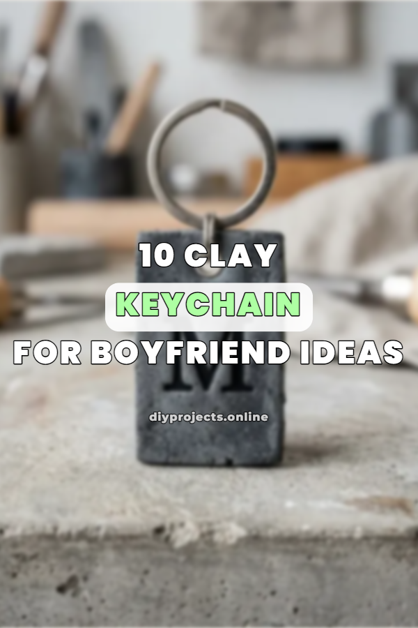 10 Clay Keychain For Boyfriend Ideas