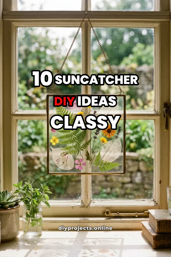 10 Suncatcher DIY Ideas