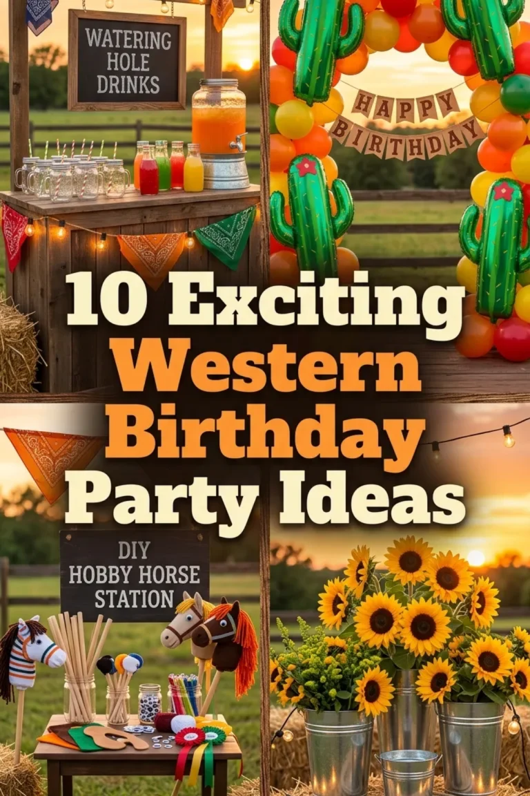 10 Western Birthday Party Ideas